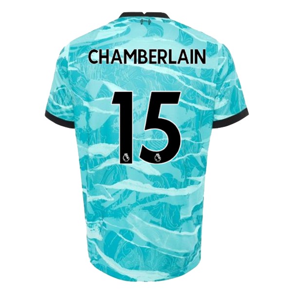 Maglia Liverpool NO.15 Chamberlain Away 20/21 Blu